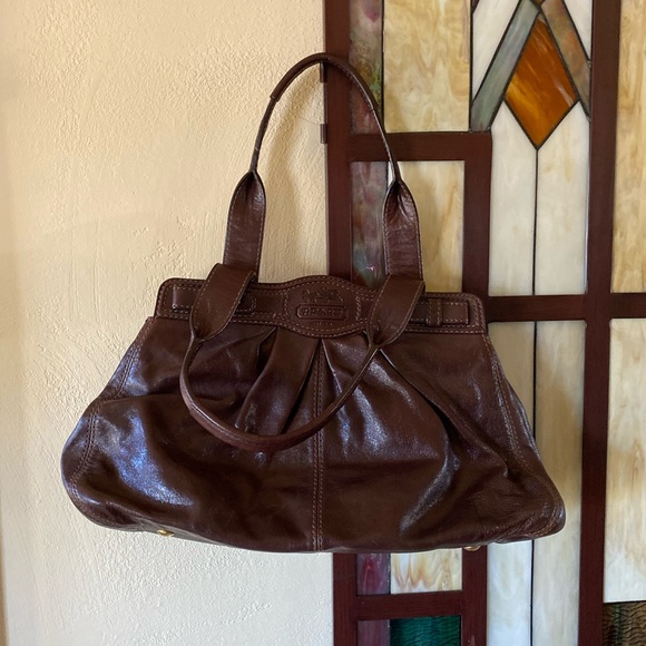 NWOT Coach Brown Leather Handbag - Picture 15 of 16